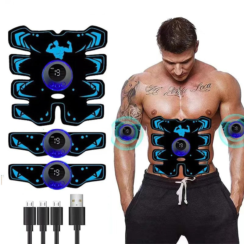 USB Rechargable EMS Muscle Stimulator ABS Arm 3 IN 1