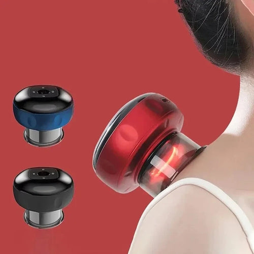 Intelligent vacuum cupping massager