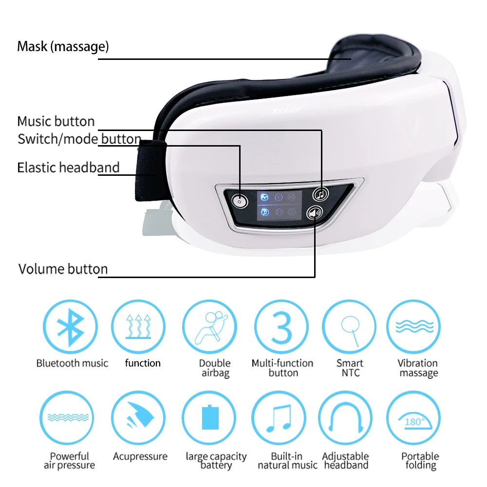 Smart Vibration Eye Massager