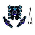 USB Rechargable EMS Muscle Stimulator ABS Arm 3 IN 1